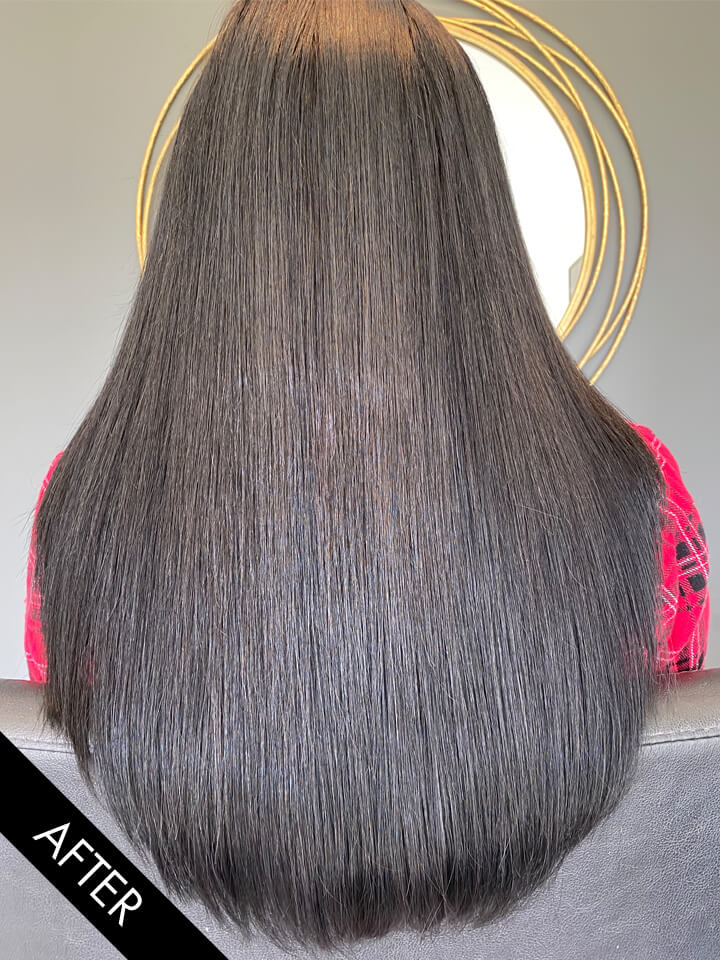 Hair extensions after