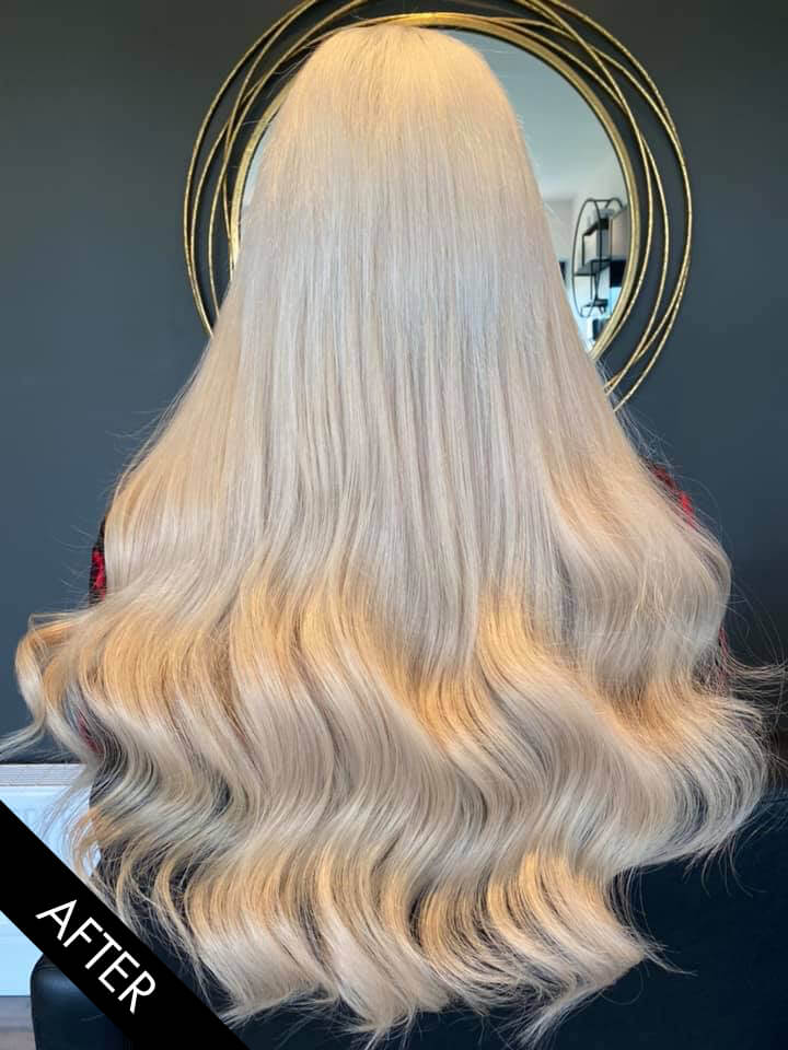 Hair extensions aftaer